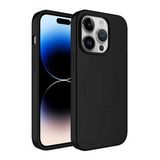 Evastore Apple iPhone 13 Pro Magsafe Wireless Şarj Özellikli Pastel Renk Silikon Plas Kapak Kılıf