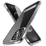 Evastore Apple iPhone 13 Pro Max Standlı Şeffaf Silikon L-Stand Kapak Kılıf