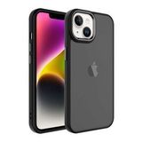 Evastore Apple iPhone 14 Buzlu Sert PC May Kapak Kılıf