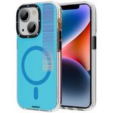 Evastore Apple iPhone 14 Plus Magsafe Şarj Özellikli Youngkit Pure Serisi Mavi Kapak Kılıf