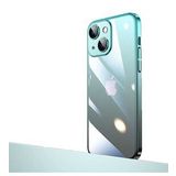 Evastore Apple iPhone 14 Plus Parlak Renk Geçişli Kamera Korumalı Senkron Kapak Kılıf