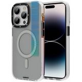 Evastore Apple iPhone 14 Pro Magsafe Şarj Özellikli Youngkit Pure Serisi Gri Kapak Kılıf