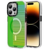 Evastore Apple iPhone 14 Pro Magsafe Şarj Özellikli Youngkit Pure Serisi Yeşil Kapak Kılıf