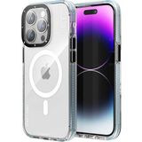 Evastore Apple iPhone 14 Pro Max Magsafe Şarj Özellikli YoungKit Exquisite Serisi Mavi Kapak Kılıf
