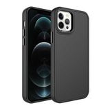 Evastore Apple iPhone 14 Pro Metal Çerçeve ve Buton Tasarımlı Sert Botox Kapak Kılıf