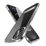 Evastore Apple iPhone 14 Pro Standlı Şeffaf Silikon L-Stand Kapak Kılıf