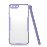 Evastore Apple iPhone 7 Plus Platin Tam Koruma Şık Silikon Kapak Kılıf