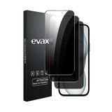 Evax [3x Guard Hayalet] iPhone 15 Plus Uyumlu Hayalet Tam Kaplayan Guard Cam Ekran Koruyucu (3 Adet)
