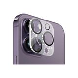 Evax (Tam Lens) İphone 14 Pro Max / 14 Pro Uyumlu Tek Parça Tam Kapatan Kamera Lens Ve Yüzey Koruyucu