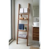evbiziz açık ceviz dekoratif 150- 30 cm dekoratif merdiven