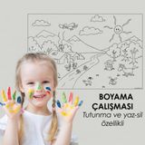 Evbuya Boyama Çalışması Akıllı Kağıt
