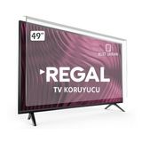 Evçelik Regal 49R6520 Elmas Panel 49 inç 2.5mm Uyumlu Tv Ekran Koruyucu
