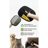 Evcil Hayvan Tüy Toplama Eldiveni - Kedi Köpek Tüy Temizleme Aparatı - Yıkanabilir Pratik Yüzey Temizleyici