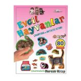 Evcil Hayvanlar Çıkartma ve Aktivite Kitabı - Kollektif