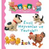 Evcil Hayvanlar ve Yavruları Bebek Kitapları - Emilie Beaumont
