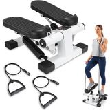 Evde Egzersiz Için Mini Step, LCD Ekran ve Direnç Bantları ile Taşınabilir Merdiven Step, 117kg Ağırlık Kapasitesi, Tüm Vücut Egzersizi Için Twist Adım LY5001