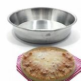Evde Ekmek Yapmak İçin Alüminyum Fırın Tepsisi Ø29cm Derin Alüminyumdan Yemek,Fırın Kebabı Tepsisi