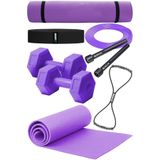 Evde Pilates Deneyimini Yükseltin: Tüm Ihtiyaçlarınızı Karşılayan Pilates Seti! - Mor