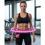 Evde Spor İçin Akıllı Hula Hoop Çemberi Bel İnceltici Mor FRTKGT25DYMUCZZZYP26SPORALETİ-3