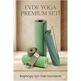 Evde Yoga Premium Seti – Yoga Matı, Mat Çantası, Yoga Kemeri ve Foam Roller İçeren Başlangıç Yoga ve Pilates Seti