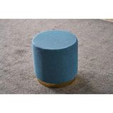 Evdebiz Bodrum Puf Arz Mavi - 40x40