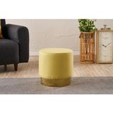 Evdebiz Bodrum Puf Arz Sarı - 40x40