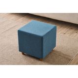 Evdebiz Olimpos Puf Arz Mavi - 40x40