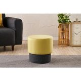 Evdebiz Patara Puf Arz Sarı - 40x40