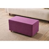 Evdebiz Urla Puf Arz Lila - 40x80
