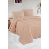 evdehome Pamuk Dual Çift Kişilik Pike Seti 200x230, Lastikli Çarşaf 160x200, 2 Yastık Kılıf