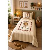 Evdek Bebek ve Çocuk Odası Scootie Lion – Scooterlı Aslan Tek Kişilik Pike Takımı 160X230 Cm 6ETD3