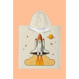 Evdek Space Cloudy Çocuk Panço Plaj Havlusu - Renkli - 2 - 4 Yaş