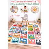 Evdek Water Repellent,Yer/ Mama Sandalyesi Altı,Aktivite,Yemek ve Oyun Örtüsü 6EMD10