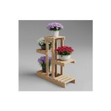 Evdekka Çok Amaçlı Kitaplık 5 Bölmeli - 25 Cm Raf Aralığı - Modern Dekoratif Mutfak Ve Ofis Rafı