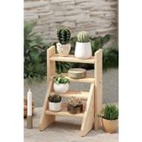 Evdekka Furinno Ahşap Çok Amaçlı Mutfak Ve Balkon Düzenleyici Stand - 4 Katlı Modern Raf 30X40 Cm