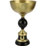 Evdema GOLD DEKORATİF AYAKLI KASE 23*23*38 CM AK.IU0436