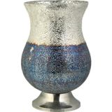 Evdema MOZAİK SİLVER BLUE VAZO BÜYÜK 28*28*44 CM