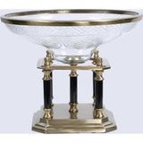 Evdema Vitale Metal Cam Ayaklı Kase 33*33*24 cm