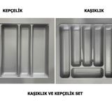 evdeniste LİDER 55*49 Çekmece İçi Kepçelik ve 55*49 Kaşıklık İkili Set