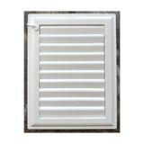 evdeniste Ubm 40x52 Banyo Wc Havalandırma Menfezi Yapışkanlı (Cam Menfez Hediyeli)