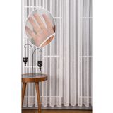 Evdepo Home Ekstraforlu Keten Tek Kanat 100x260 cm Tül Perde