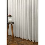 Evdepo Home Ekstraforlu Pilesiz Tek Kanat Ekru 260x250 cm Tül Perde