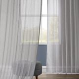 Evdepo Home Ekstraforlu Pilesiz Tek Kanat Ekru 370x240 cm Tül Perde