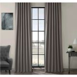 Evdepo Home Karartma Blackout Pilesiz Gri 300x275 cm Fon Perde