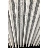 Evdepo Home Kırık Beyaz Ekstraforlu Pilesiz 100x200 cm Tül Perde