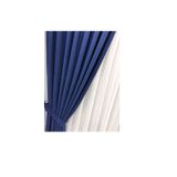 evdepohome Deniz Pileli Fon Perde - Saks Mavi 100 x 250