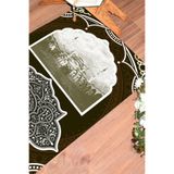 Evdeya Dijital Baskılı Yıkanabilir Camii Motifli Hediyelik Namazlık Seccade 70x130 SECCADE-35, Kahverengi, 70 x 130