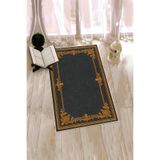 Evdeya Dijital Baskılı Yıkanabilir Çiçekli Hediyelik Namazlık Seccade 70x130 SECCADE-23, Gri, 70 x 130