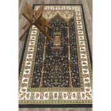 Evdeya Dijital Baskılı Yıkanabilir Klasik Desenli Namazlık Seccade 70x130 SECCADE-30, Çok Renkli, 70 x 130