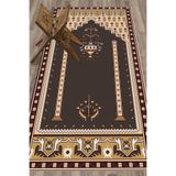 Evdeya Dijital Baskılı Yıkanabilir Klasik Motifli Namazlık Seccade 70x130 SECCADE-31, Çok Renkli, 70 x 130